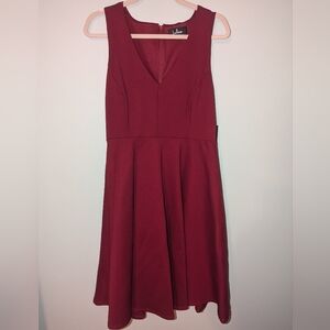 BRAND NEW! Lulu's Burgundy Dress